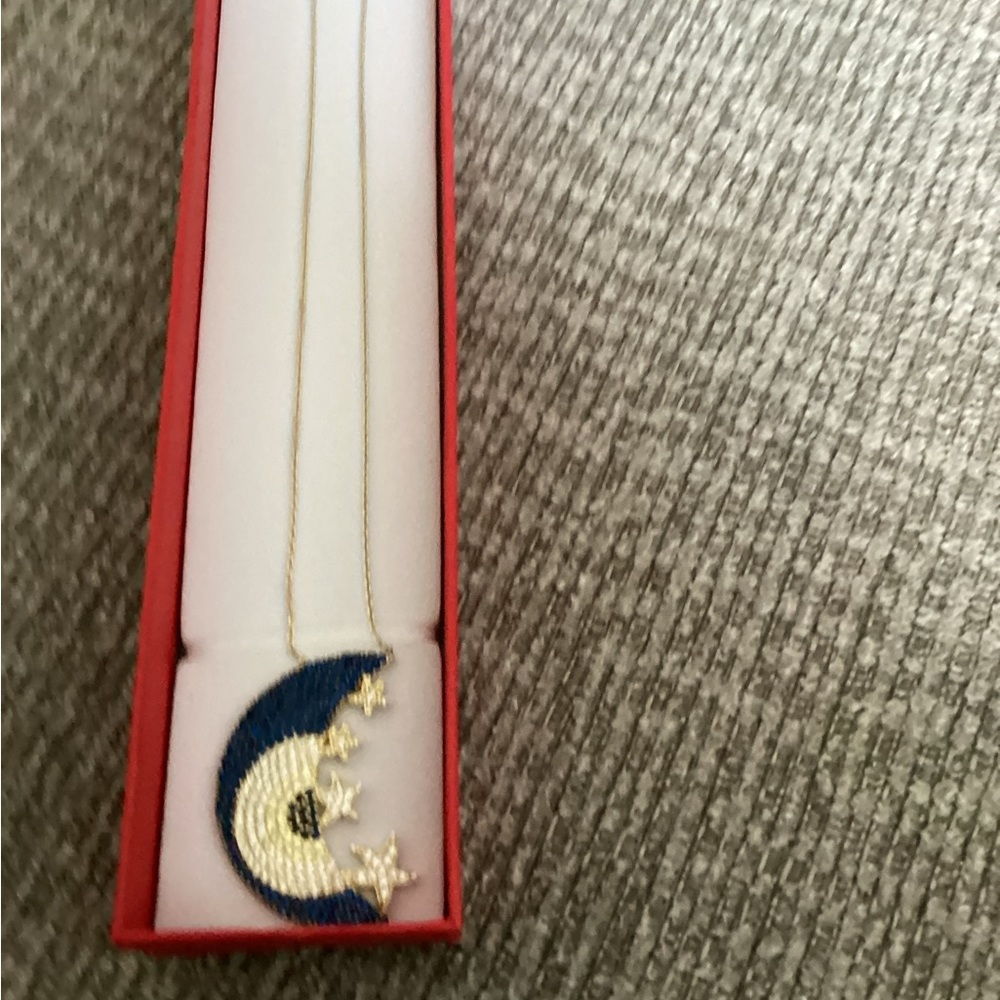 Stunning moon necklace very unusual